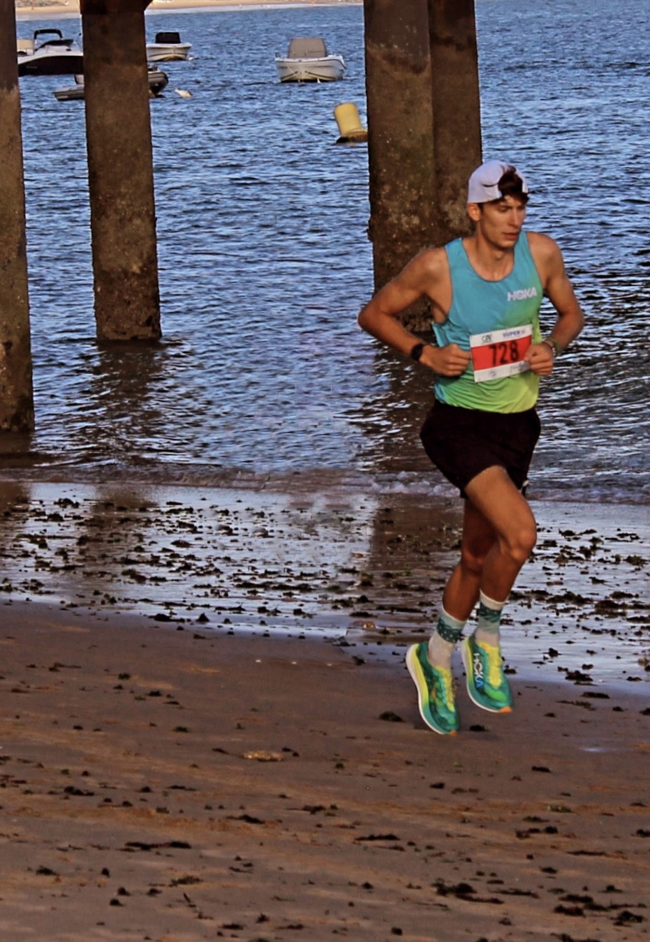 Course sous la jetée