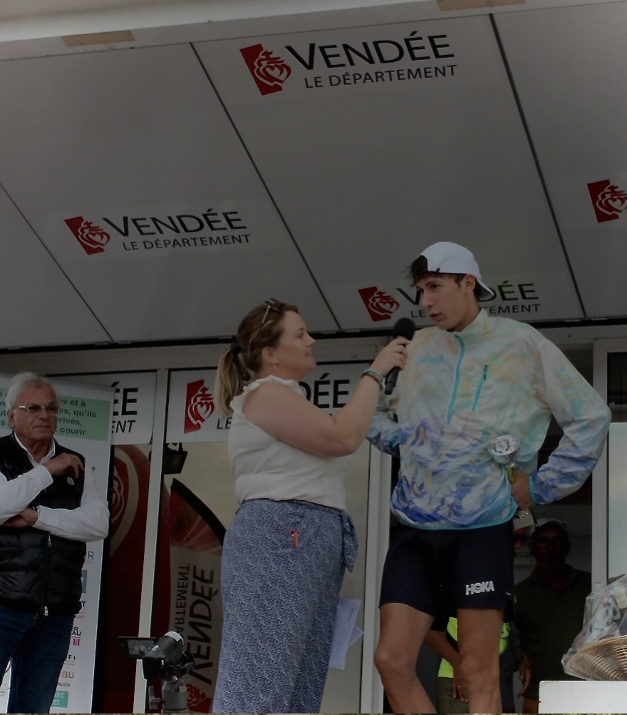 Interview podium Vendée